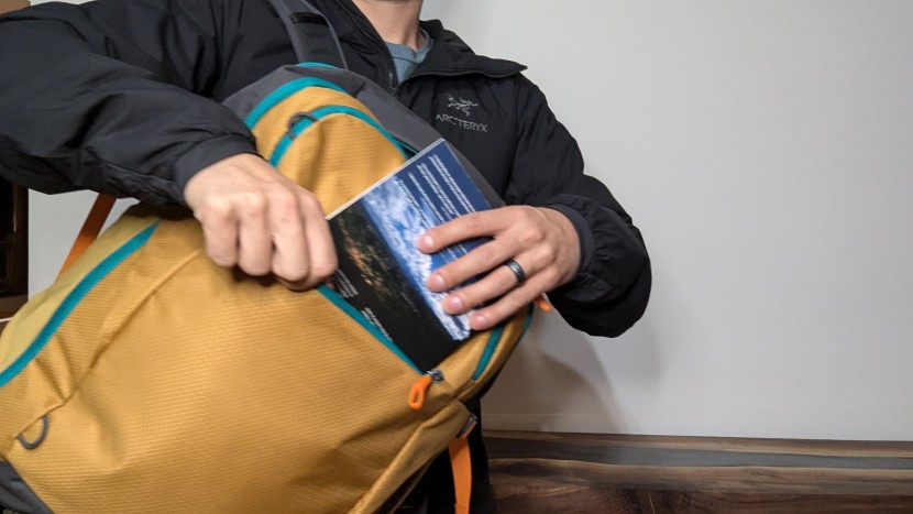 osprey daylite carry-on 35 - handy external pockets are useful whether you're stashing travel...