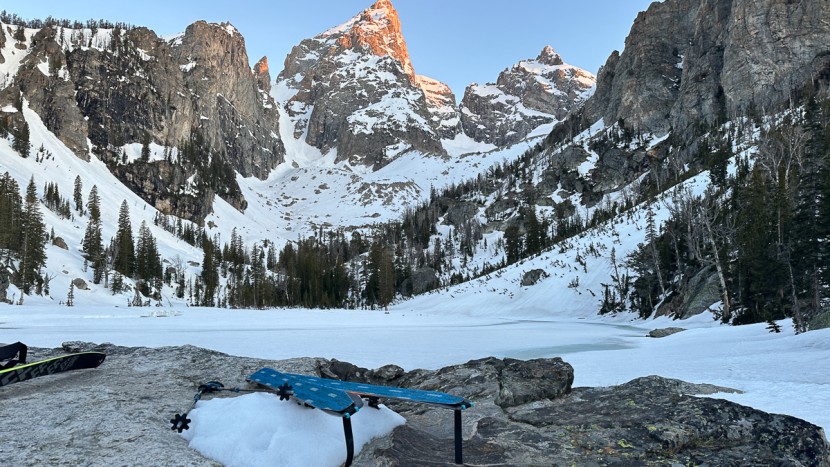 atomic backland 95 - testing the atomic backland 95 on a big, firm spring ski day in the...