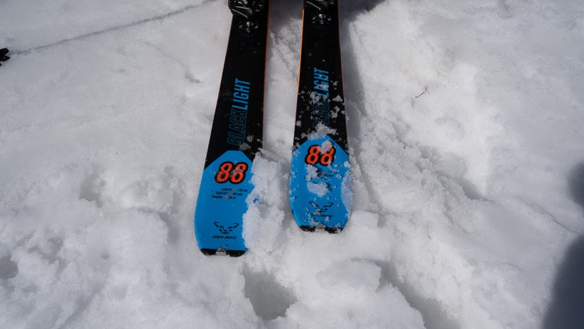 dynafit blacklight 88 - the tails on the blacklight 88 are very similar to a long lineage of...