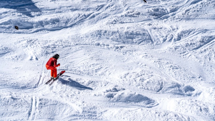all mountain skis men - when the snow gets chopped up towards the end of the day, it helps...