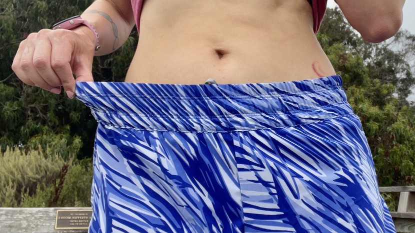 running shorts womens - we found that bigger waistbands coalesce more seamlessly with liners...