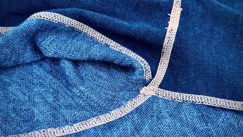 the construction features thick, durable, and aesthetic flatlock...