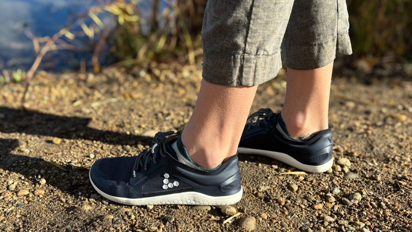 vivobarefoot primus lite iii for women - the thicker material around the ankle helps keep the primus lite iii...