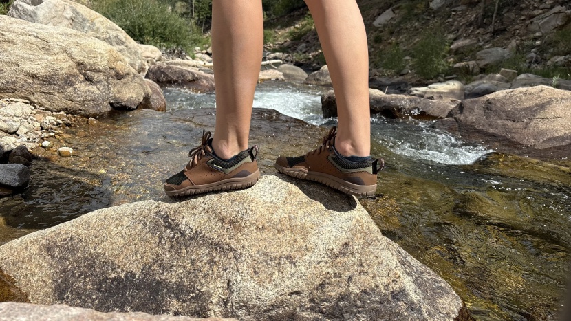 lems primal zen for women - these shoes had a surprising amount of traction on rocks where we...