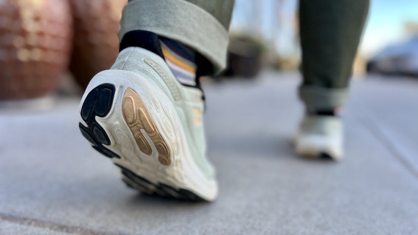 new balance fresh foam x 1080 v13 for women - the new balance fresh foam has decent traction, but we noticed early...