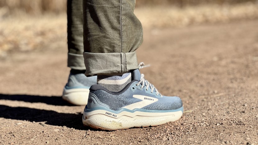 brooks ghost max 2 for women - the brooks ghost max holds it own on gravel and concrete.
