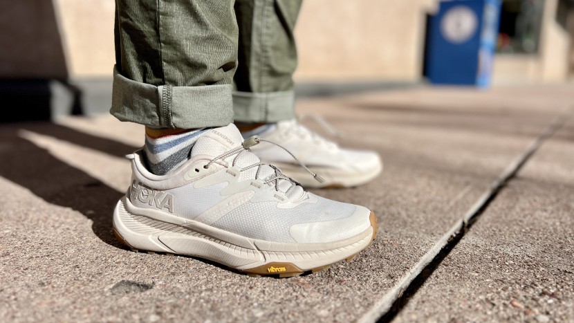 the hoka transport has the perfect blend of comfort and support for...