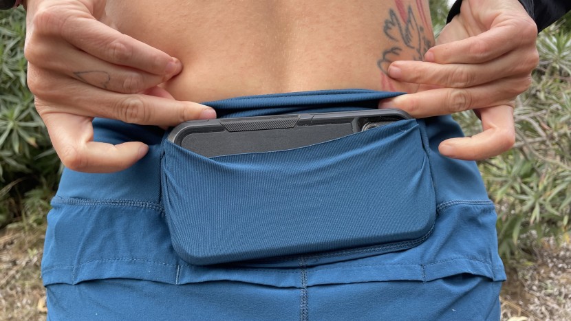 running shorts womens - many shorts are offering rear phone pockets that snugly hold phones...