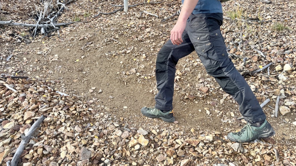 fjallraven vidda pro - the fjallraven vidda pro are comfortable enough for walking on...