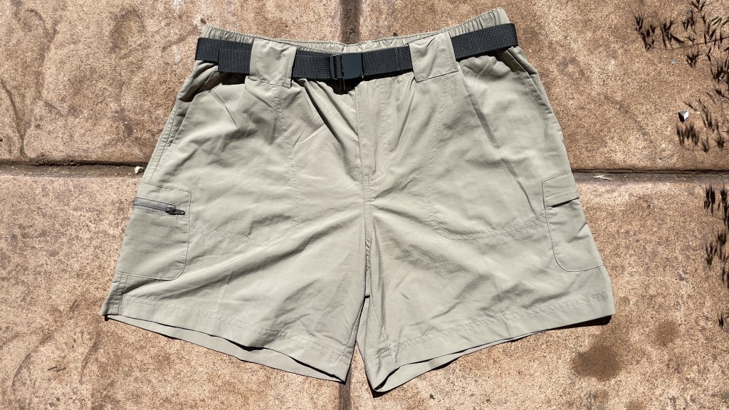 columbia sandy river cargo shorts for women - the belted and heavily elasticized waistband on the sandy river...