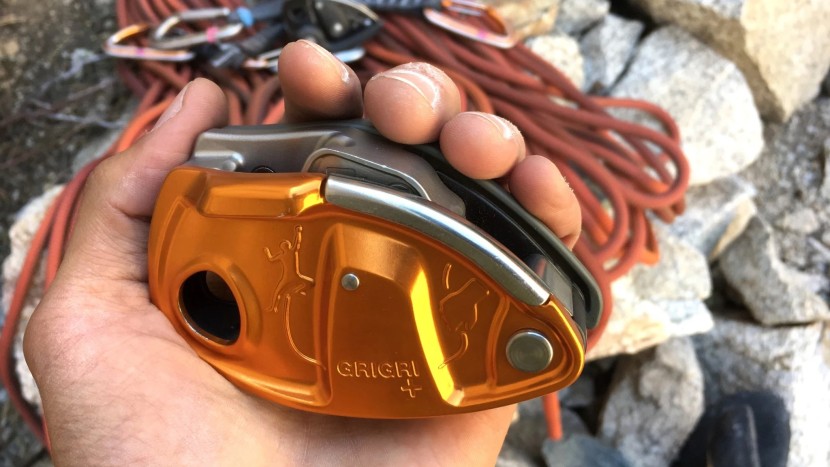 petzl grigri+ - the grigri+ is relatively compact, and easy to bring on a...
