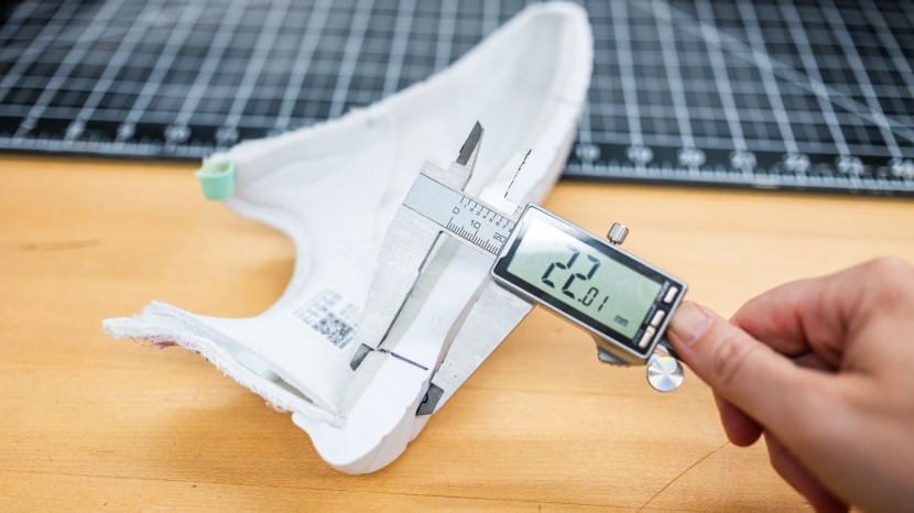 the adidas cloudfoam pure 2.0 have a very minimal design and small...