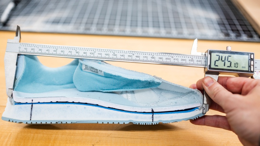 our testing included taking precise measurements at our...