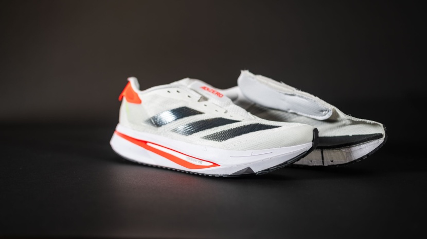 the adizero is a versatile shoe that is good for picking up the pace...