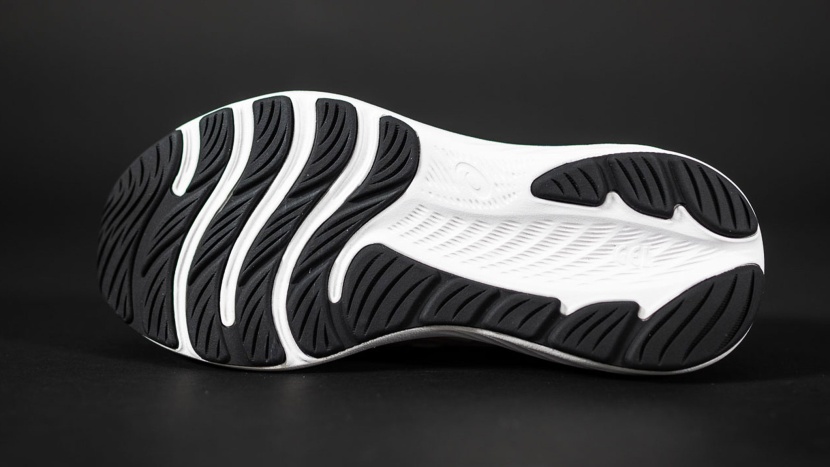 asics gel-contend 9 for women - the outsole provides adequate security, though it falls short of the...