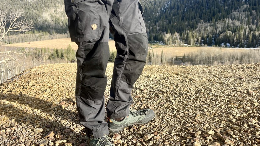 hiking pants - reinforced knees and three cargo pockets are among the excellent...