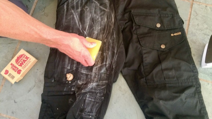 fjallraven vidda pro - the fjallraven vidda's water resistance comes in the form of wax...