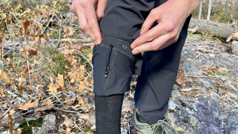 the ankle cinch cord is low-profile and easy to use. there are also...