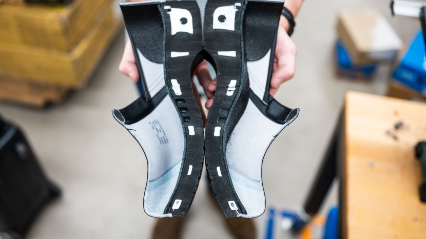 dansko professional - once cut in half, we could see all that make the professional so...