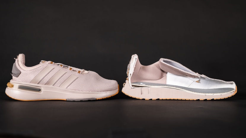 adidas racer tr23 - without the eyelet for a heel lock, i found my foot sliding around...