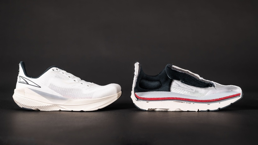 altra experience flow for women - from the heel to the toe, there is a minimal drop of four...