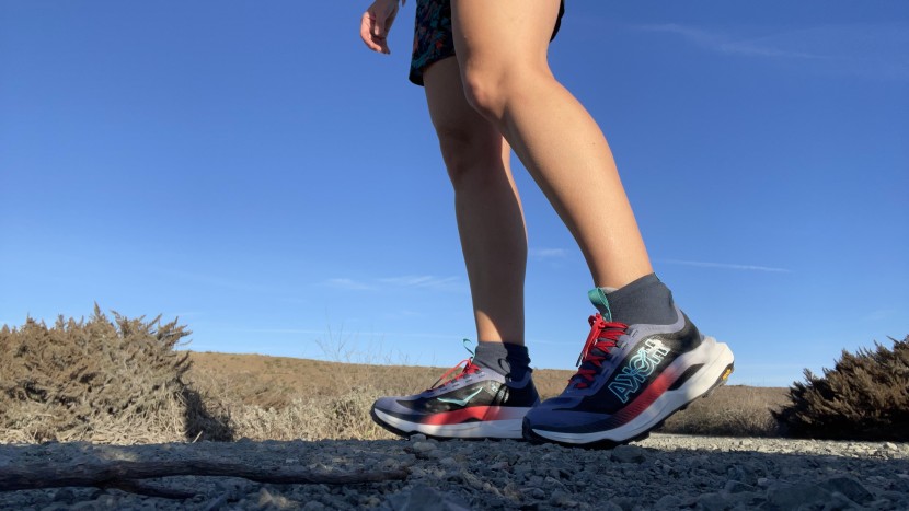 trail running shoes womens - the included gaiter changes the way the midfoot parlays up onto the...