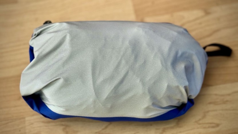 the black diamond fineline stretch packs into a hand pocket and...