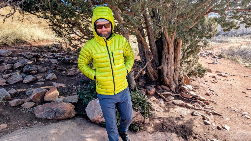 the helmet-compatible hood is large and adjustable enough for...