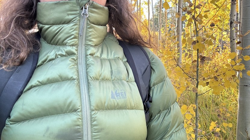 rei co-op 650 for women - the high neck of the rei 650 provides decent coverage.
