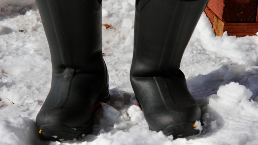 muck boot arctic ice tall agat for women - when flexing your ankles in these boots, we noticed the neoprene has...