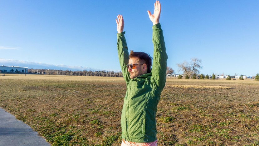 columbia watertight ii - we were impressed with the mobility of this layer, though it wasn't...