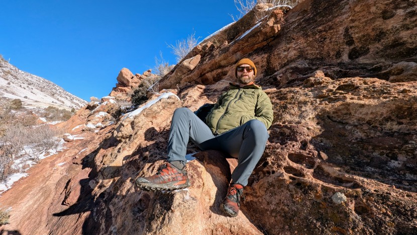 mountain hardwear stretchdown hoody - the shell fabric makes the stretchdown hoody much more suited to...