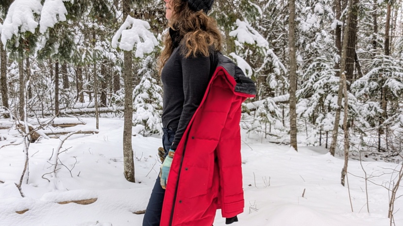 the canada goose shelburne looks great while giving us the...