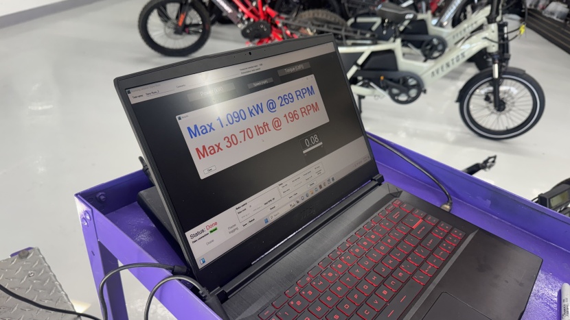 using a dynamometer gives us data so we don't rely on manufacturer...