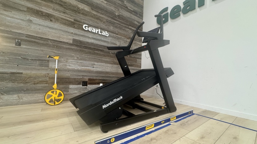 nordictrack x16 treadmill - as the deck angle increases, your head can be more than 24" above...