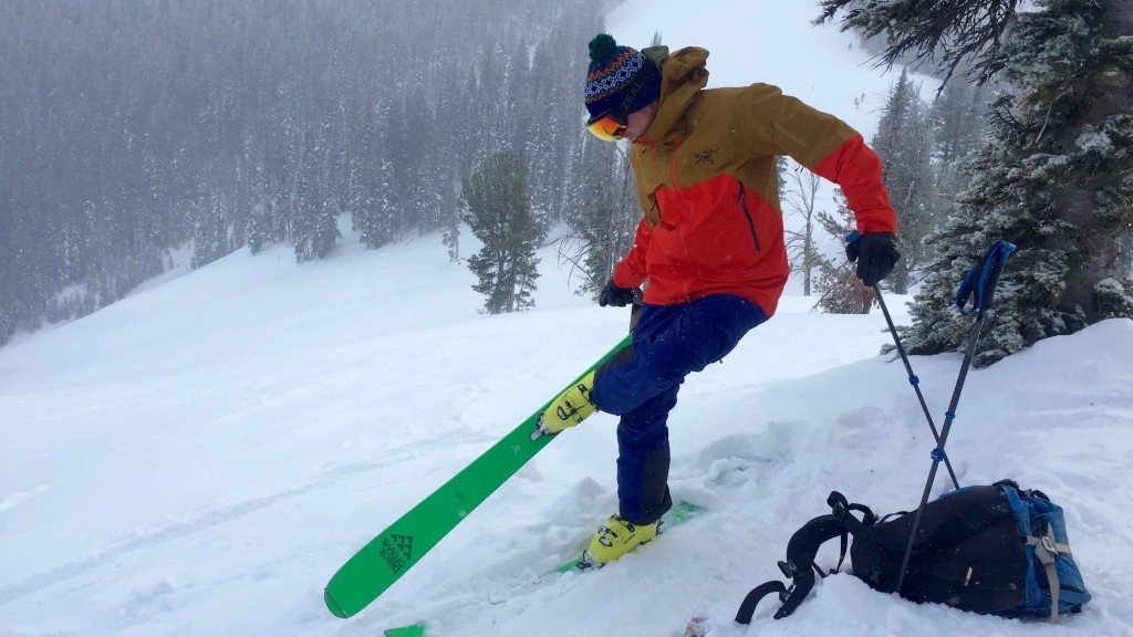 arc'teryx rush - the rush, at home in the backcountry, on top of another storm day...