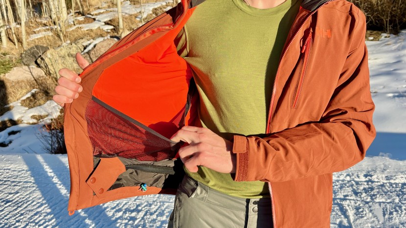 the helly hansen alpha 4.0 has plenty of high-quality synthetic...