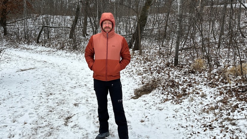 a simple insulated hood can provide warmth and weather protection.