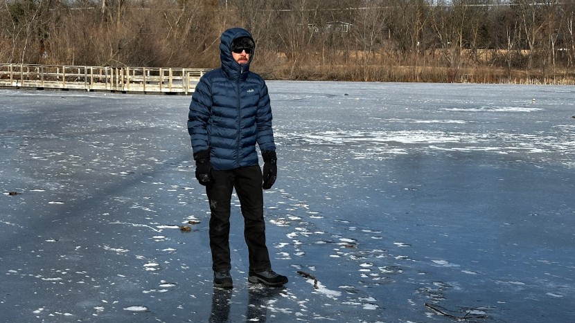 the rab nebitron pro is tested in january temps for fit, warmth, and...