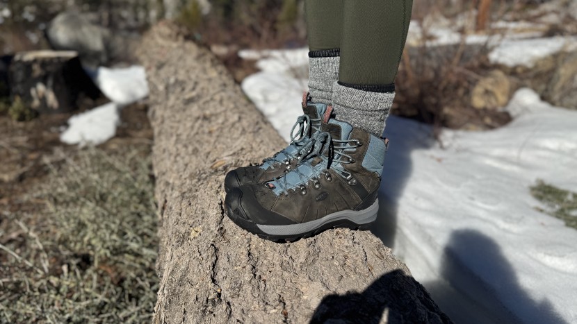 keen revel iv polar for women - the outsole was updated to be more durable and grippy.