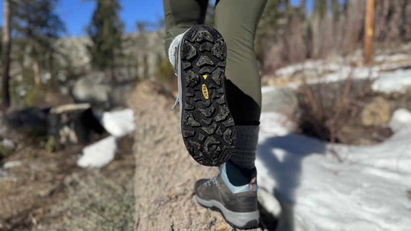 keen revel iv polar for women - the traction performs well in all types of terrain including snow...