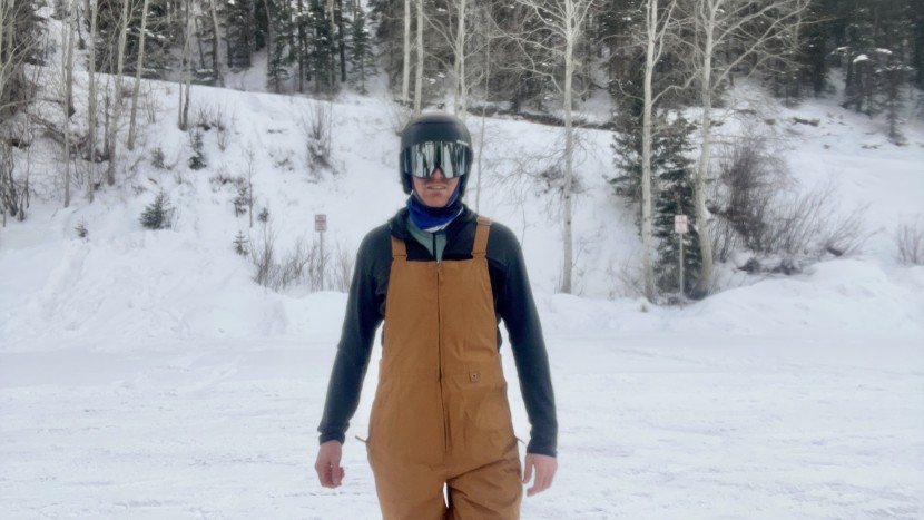 the arctix essential insulated bib kept us warm on the coldest...