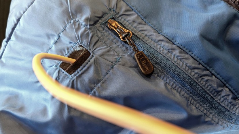 l.l. bean rugged ridge parka - an interior media pocket with port is another one of this jacket's...