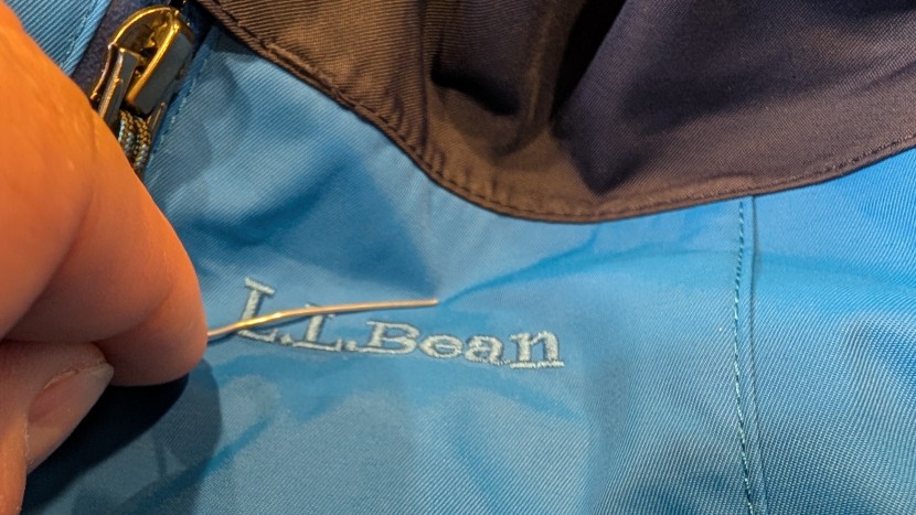 scratching the surface. we found this jacket's nylon shell to be...