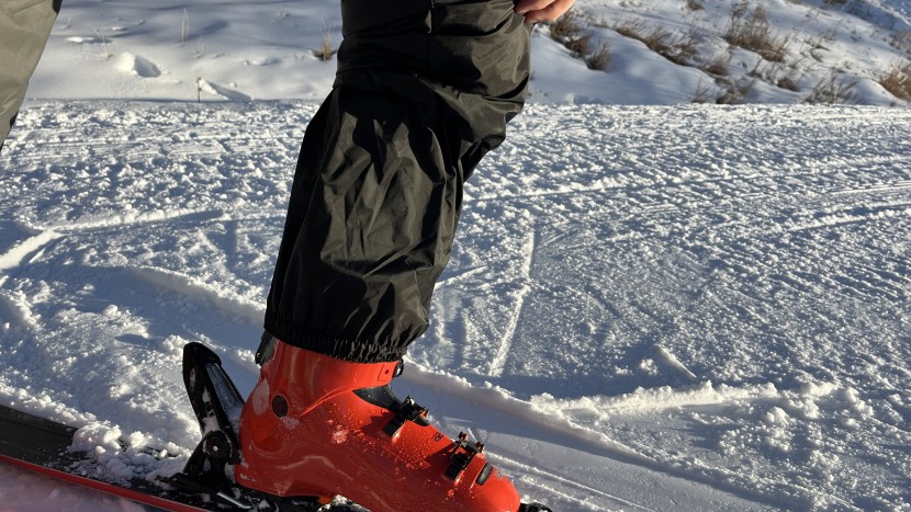 the basic yet effective cuffs on the budget columbia bugaboo v pants...