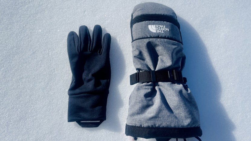 the north face montana mittens for women - the montana and it's removable liner glove, a two-in-one package.