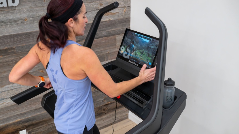 nordictrack x16 treadmill - since the console isn't directly mounted to the frame, the display...