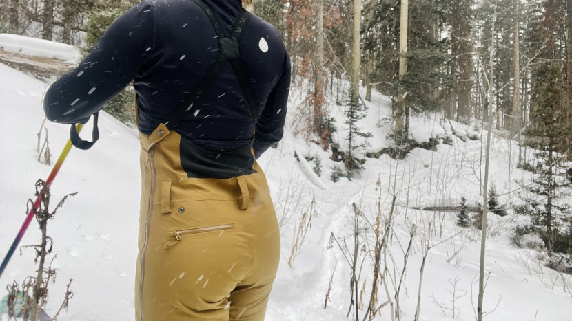 we wouldn't have minded sizing up in the foxy bibs.