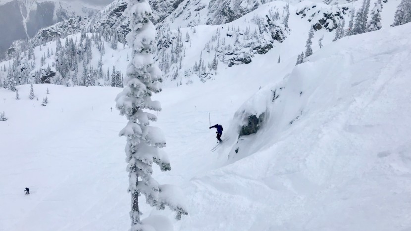 hardshell jacket - testing jackets doesn't have to be all work. running a lap, and...