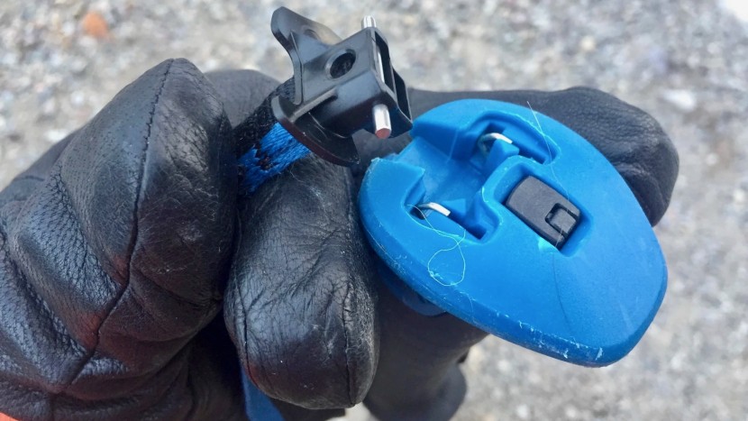 backcountry ski poles - the bd razor carbon pro features a releasable wrist strap to protect...